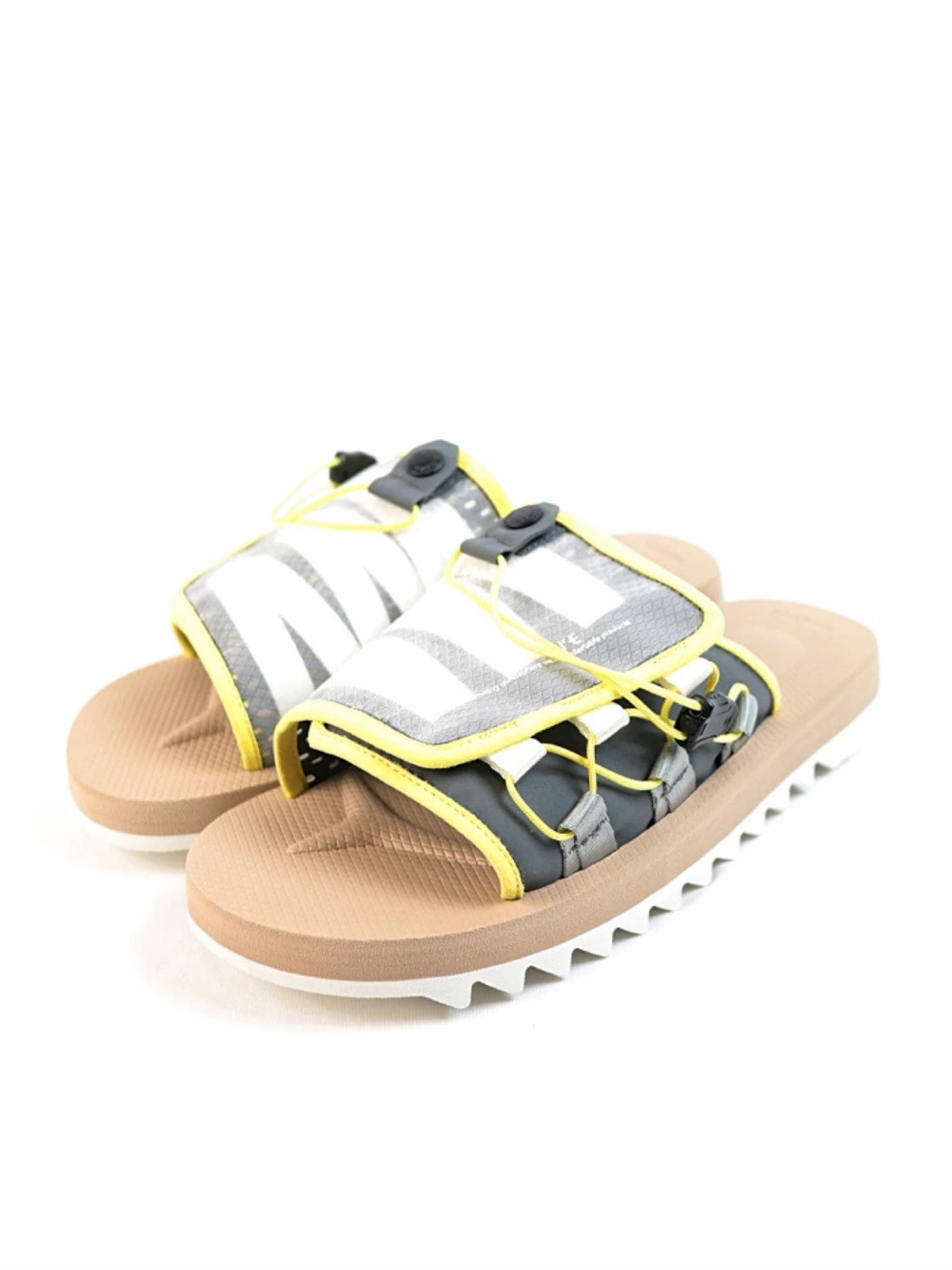 Suicoke DAO-2 Sandals Yellow And Silver